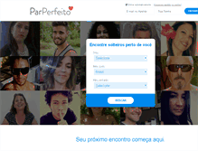 Tablet Screenshot of cada.parperfeito.com.br