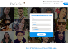 Tablet Screenshot of msnencontros.parperfeito.com.br