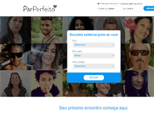 Tablet Screenshot of namoropop.parperfeito.com.br